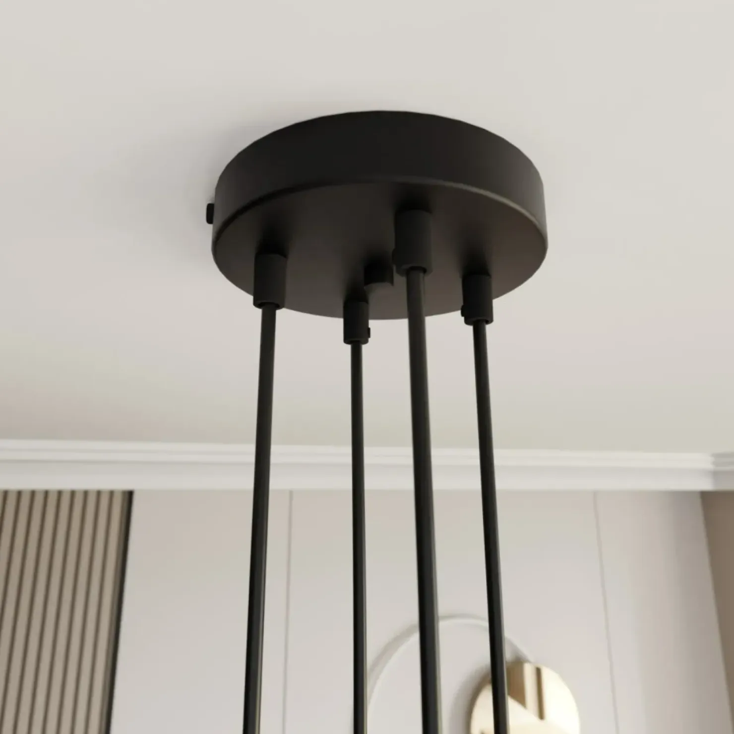 Shop Sklep Kaja Dekoracyjna lampa wisząca do salonu 1327/4 MOTIF | Kaja Oświetlenie