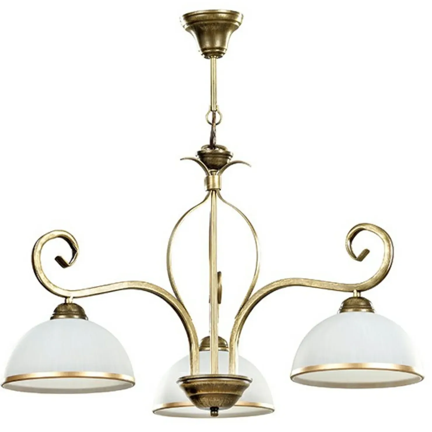 Dekoracyjna lampa wisząca retro, antyczne złoto 149/3 WIVARA | Kaja*Sklep Kaja Shop