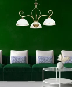 Dekoracyjna lampa wisząca retro, antyczne złoto 149/3 WIVARA | Kaja*Sklep Kaja Shop