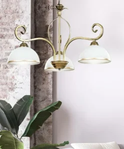 Dekoracyjna lampa wisząca retro, antyczne złoto 149/3 WIVARA | Kaja*Sklep Kaja Shop