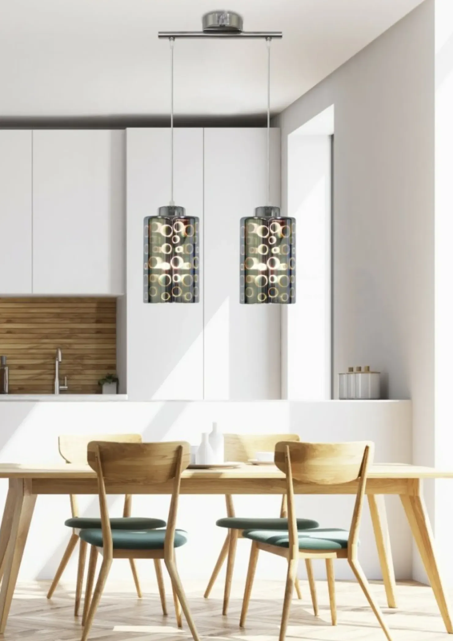 Dekoracyjna lampa wisząca do jadalni 32-57693 NOCTURNO | Kaja*Sklep Kaja Discount