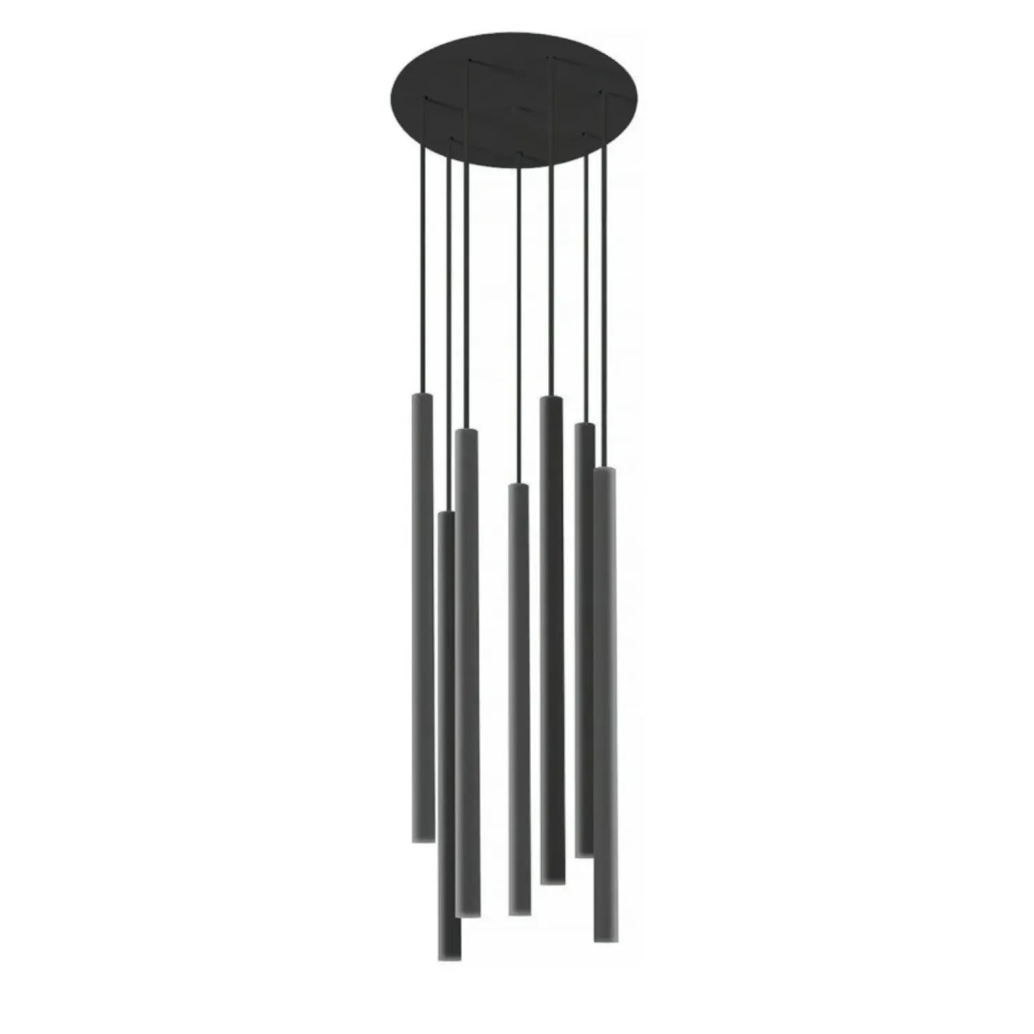 Best Sale Sklep Kaja Dekoracyjna lampa wisząca z mi tubami 8920 | Kaja Oświetlenie czarny