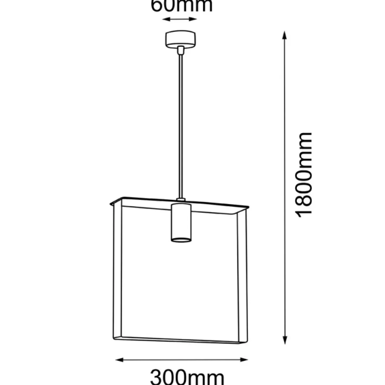 Cheap Sklep Kaja Dekoracyjna lampa wisząca GU10 30x30cm ANT 5158 ORTIGA | Kaja