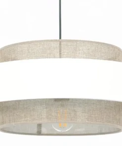 Dekoracyjna lampa wisząca, szeroki abażur K-5271 z serii CEZAR*Sklep Kaja Store