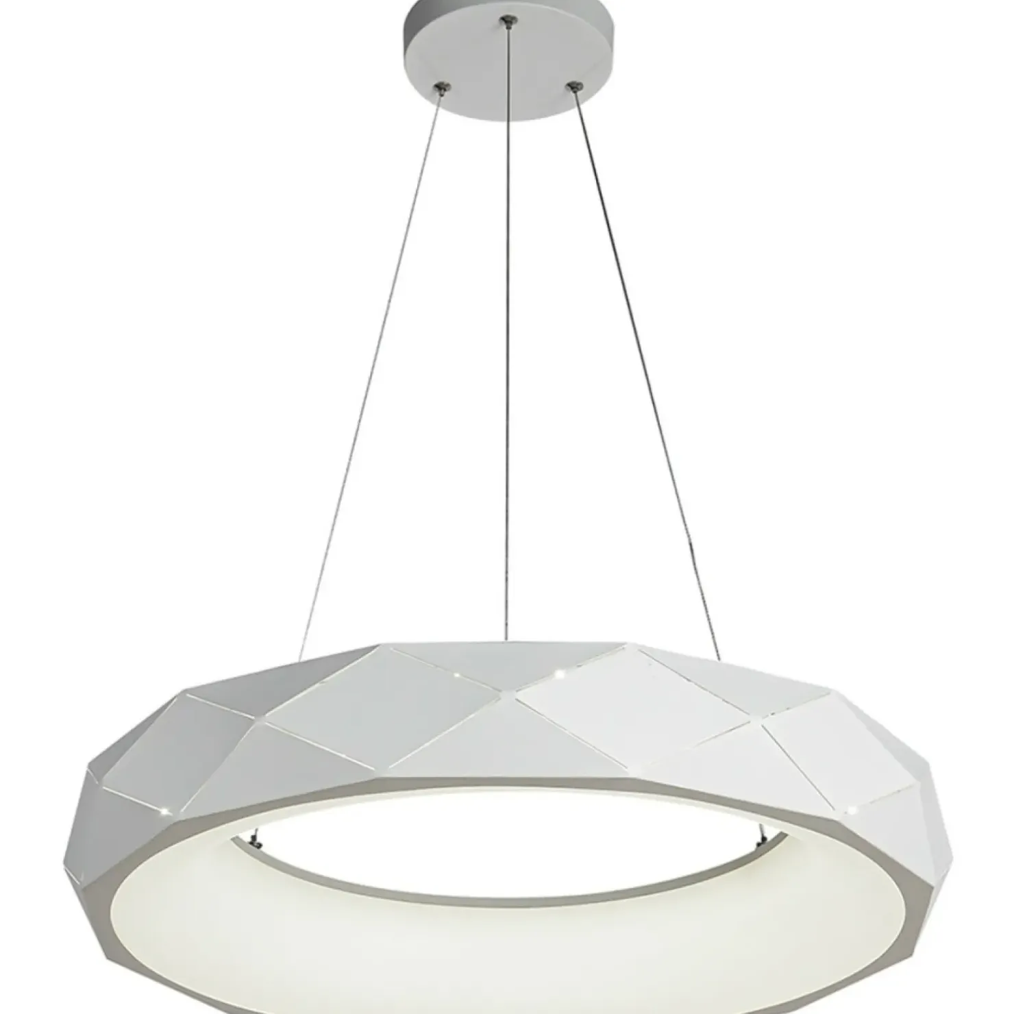 Online Sklep Kaja Dekoracyjna lampa wisząca LED LP-8069/1P LED WH REUS | Kaja