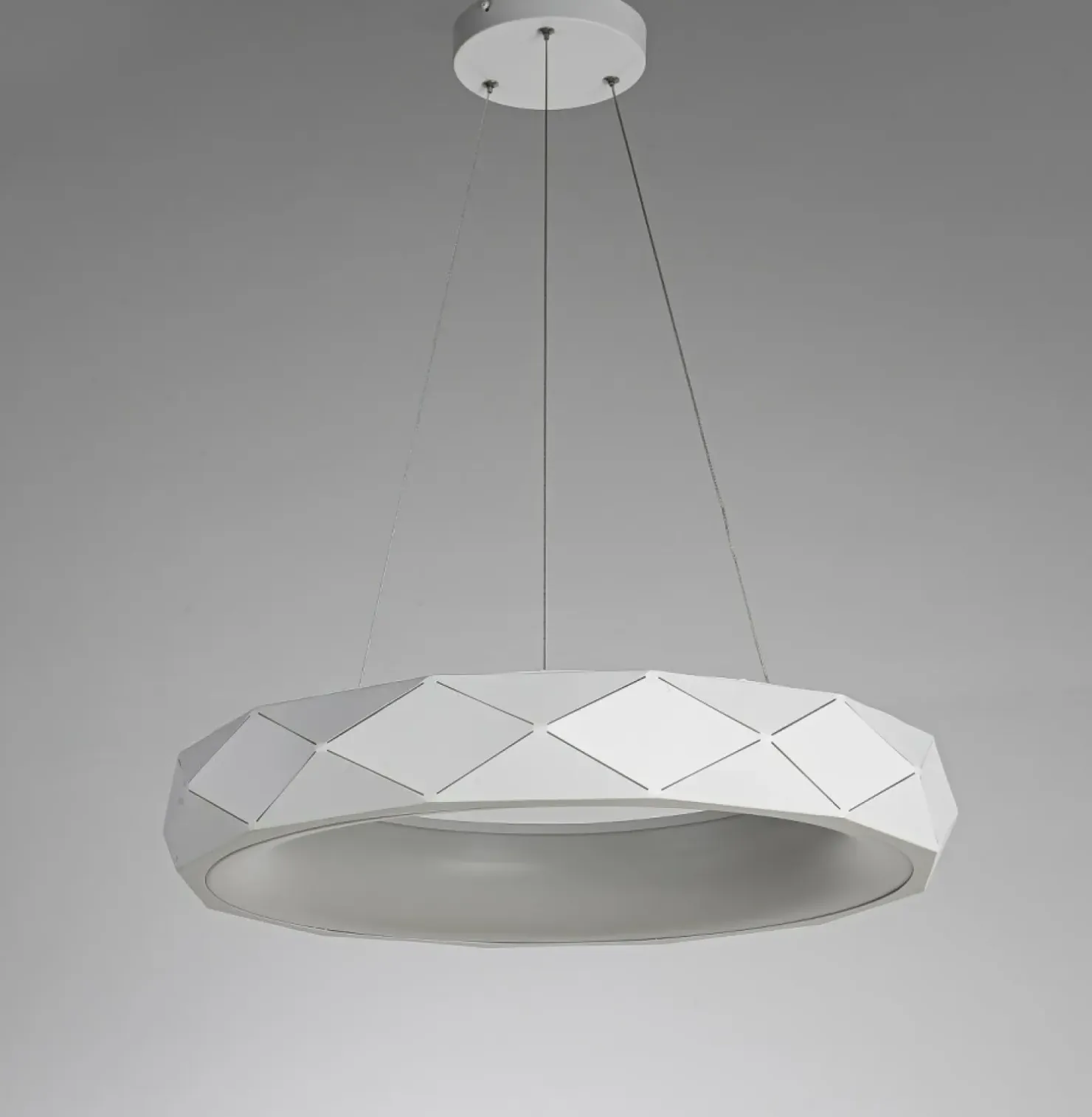 Online Sklep Kaja Dekoracyjna lampa wisząca LED LP-8069/1P LED WH REUS | Kaja