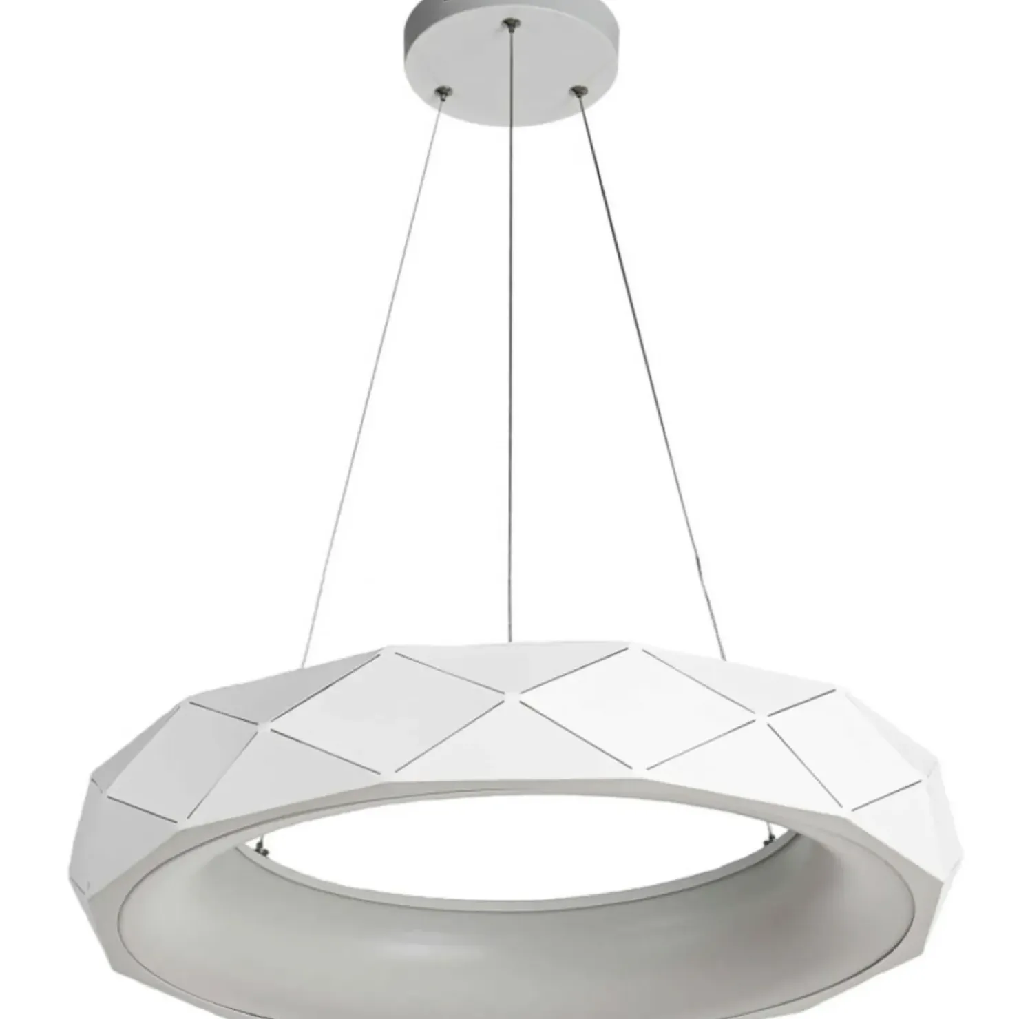 Online Sklep Kaja Dekoracyjna lampa wisząca LED LP-8069/1P LED WH REUS | Kaja