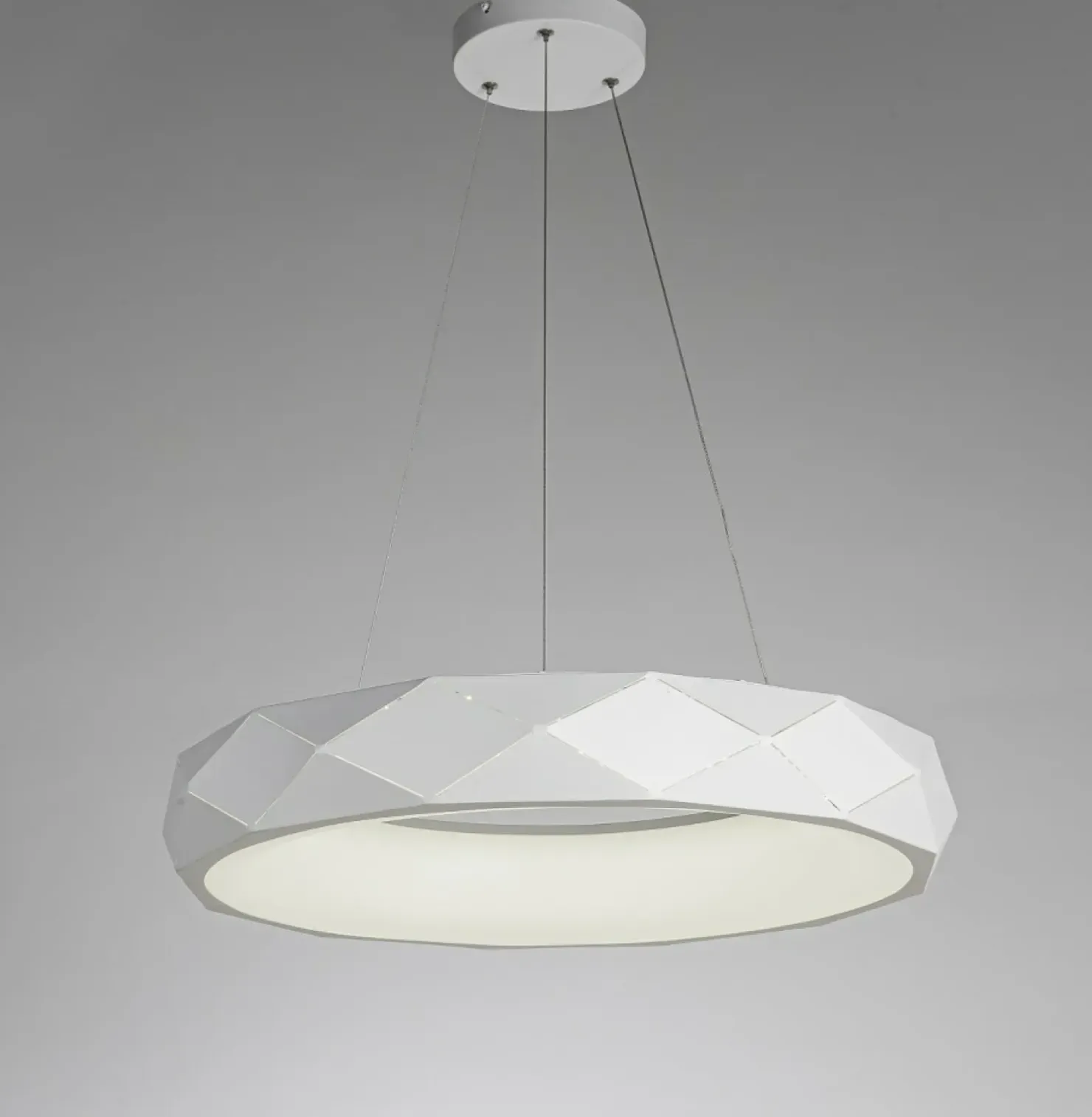 Online Sklep Kaja Dekoracyjna lampa wisząca LED LP-8069/1P LED WH REUS | Kaja
