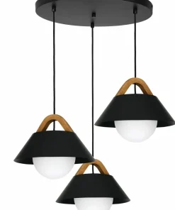 Fashion Sklep Kaja Dekoracyjna lampa wisząca, w kolorze czarni LX 3510 z serii FUNDA