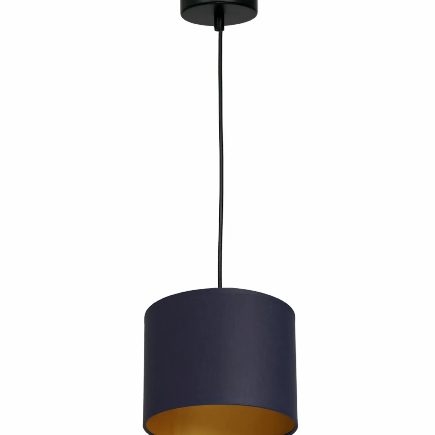 Dekoracyjna lampa wisząca, granatowo-złota LX 3566 z serii ARDEN*Sklep Kaja New
