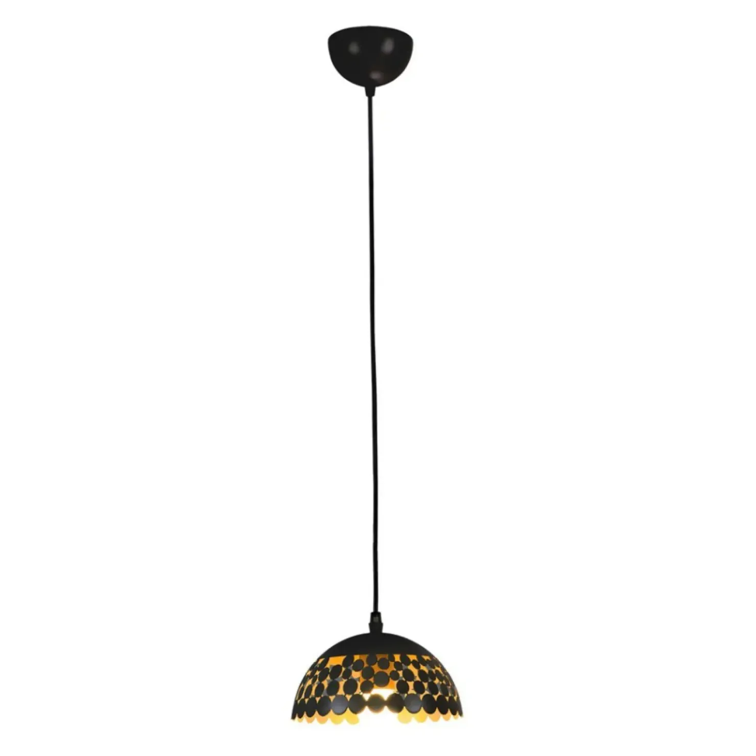 Sale Sklep Kaja Dekoracyjna lampa wisząca, niebanalny klosz ML6135 z serii LISA | Kaja Oświetlen czarny