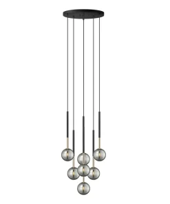 Clearance Sklep Kaja Dekoracyjna lampa wisząca do salonu P0574-07F-SDFZ ARCTURUS | Kaja