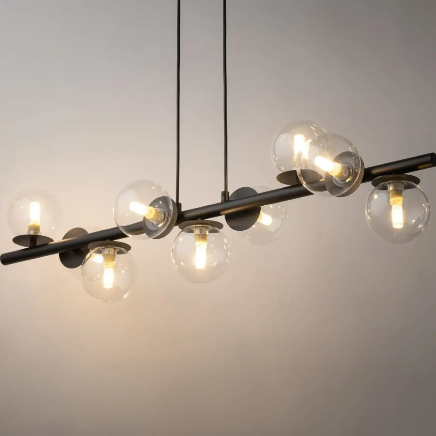 Store Sklep Kaja Dekoracyjna lampa wisząca do salonu SIG 40793 z serii AVOLA