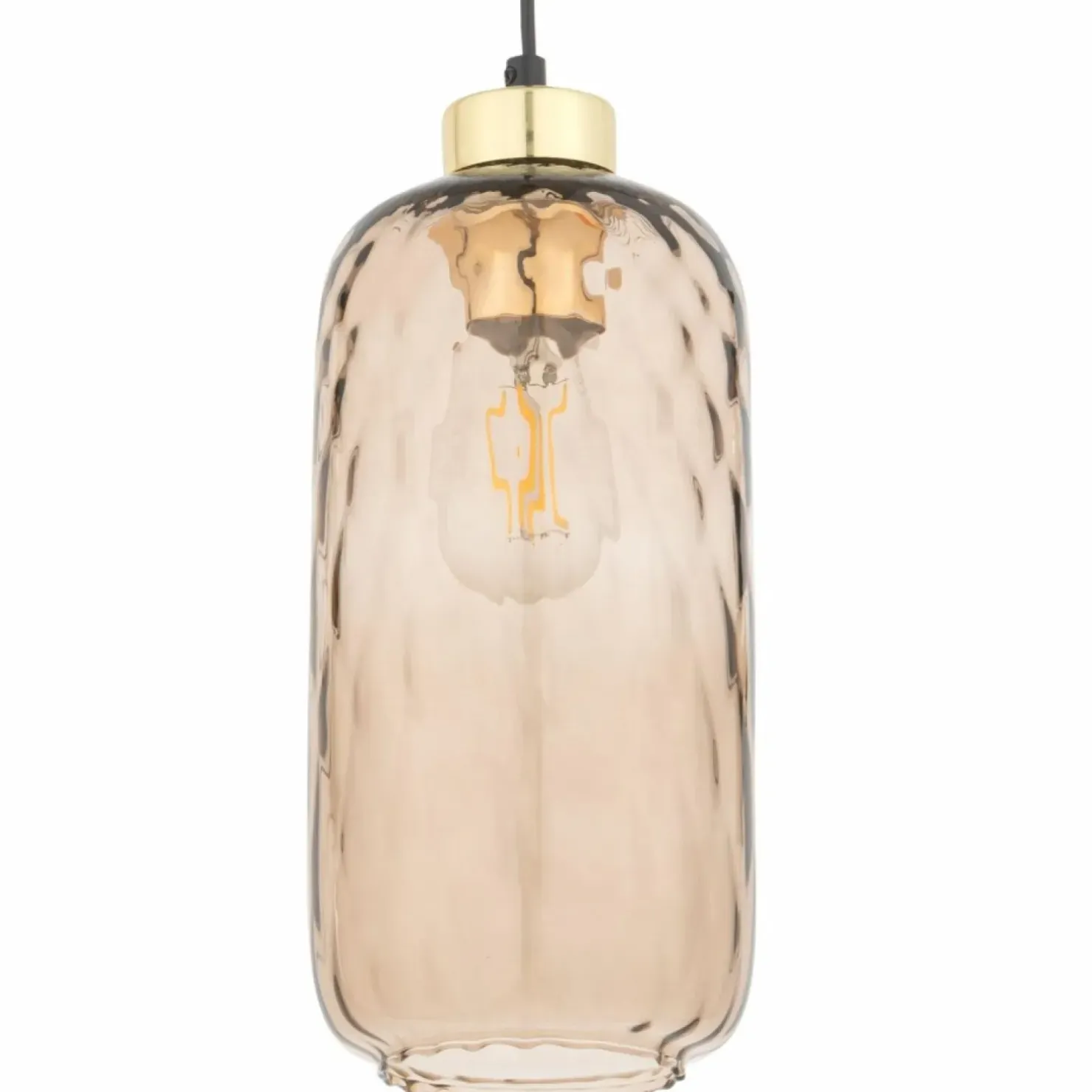 Store Sklep Kaja Dekoracyjna lampa wisząca, długi klosz TK 4575 PESCARA | Kaja