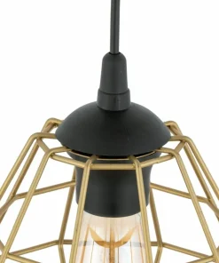 Flash Sale Sklep Kaja Dekoracyjna lampa wisząca ze złotym kloszem TK 4640 DIAMOND NEW