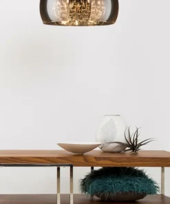 Dekoracyjna lampa z kryształkami C0076-05L-F4FZ CRYSTAL | Kaja*Sklep Kaja Outlet