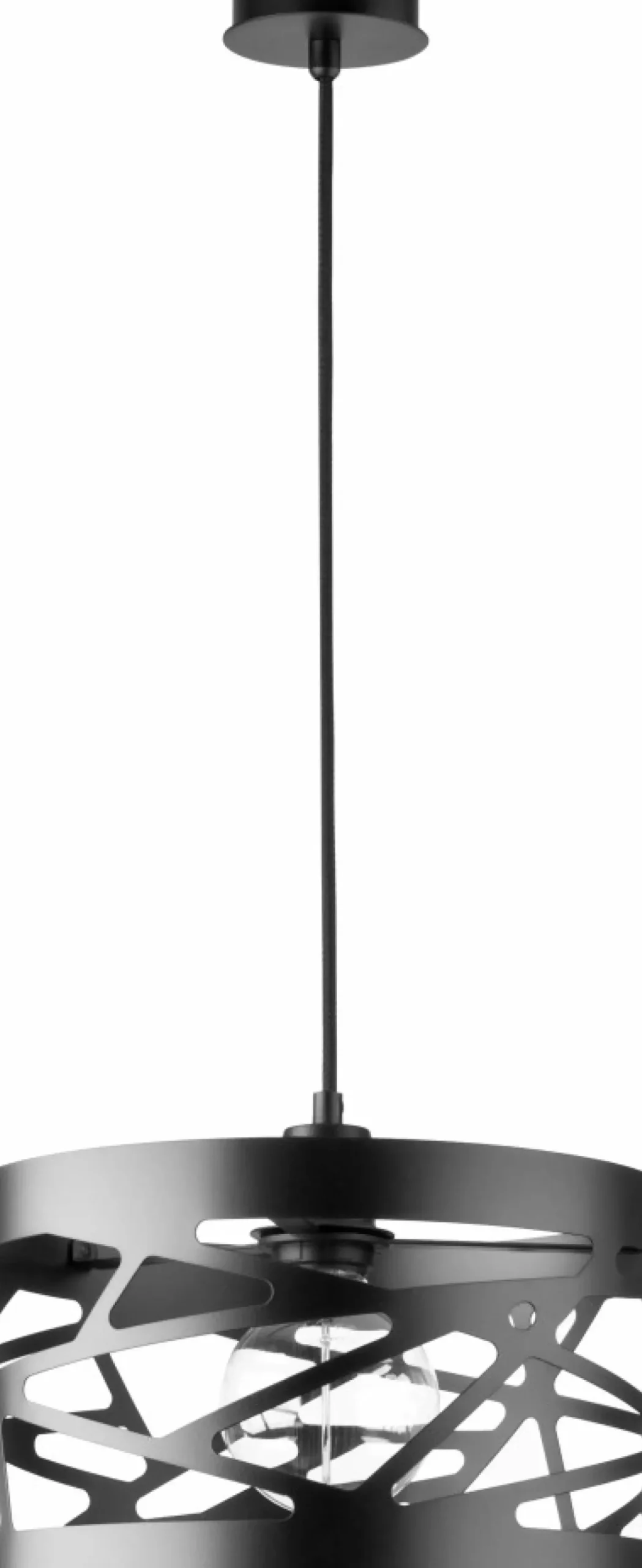 Best Sale Sklep Kaja Dekoracyjna lampa z regulowanym zwisem SIG 31074 z serii MODUŁ FREZ czarny