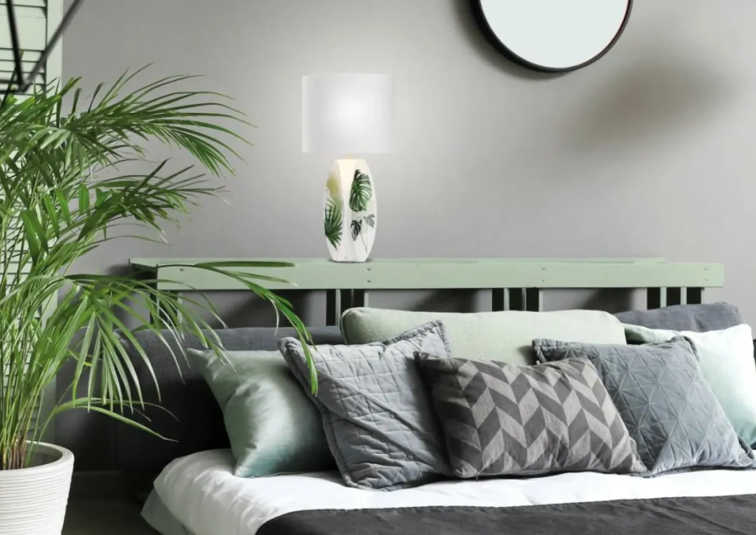 Dekoracyjna lampka nocna, monstera 41-79978 PALMA | Kaja Oświetlenie*Sklep Kaja Online