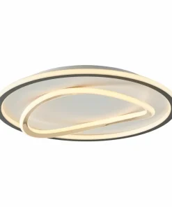 Dekoracyjna, ledowa lampa do sypialni MX3889-1A-3BGT LENS | Kaja*Sklep Kaja New