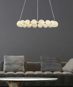 Flash Sale Sklep Kaja Dekoracyjna obręcz LED z kloszami LP-2202/18P GD DIAMOND | Kaja