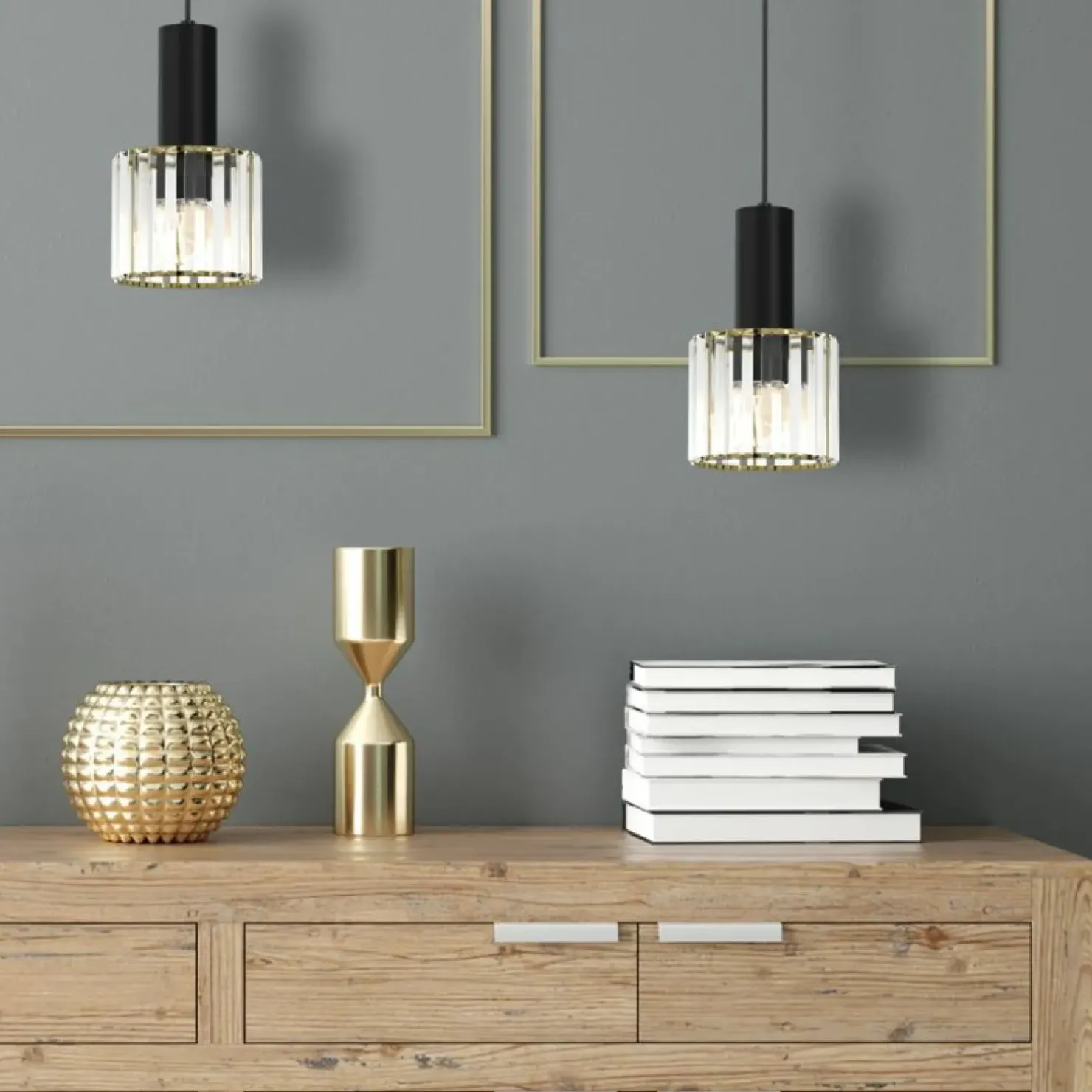 Hot Sklep Kaja Dekoracyjna, pojedyncza lampa wisząca MLP8360 CRISTAL | Kaja