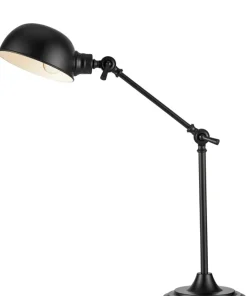 Designerska, czarna lampka do stylowego biura 108584 z serii PORTLAND*Sklep Kaja Best Sale