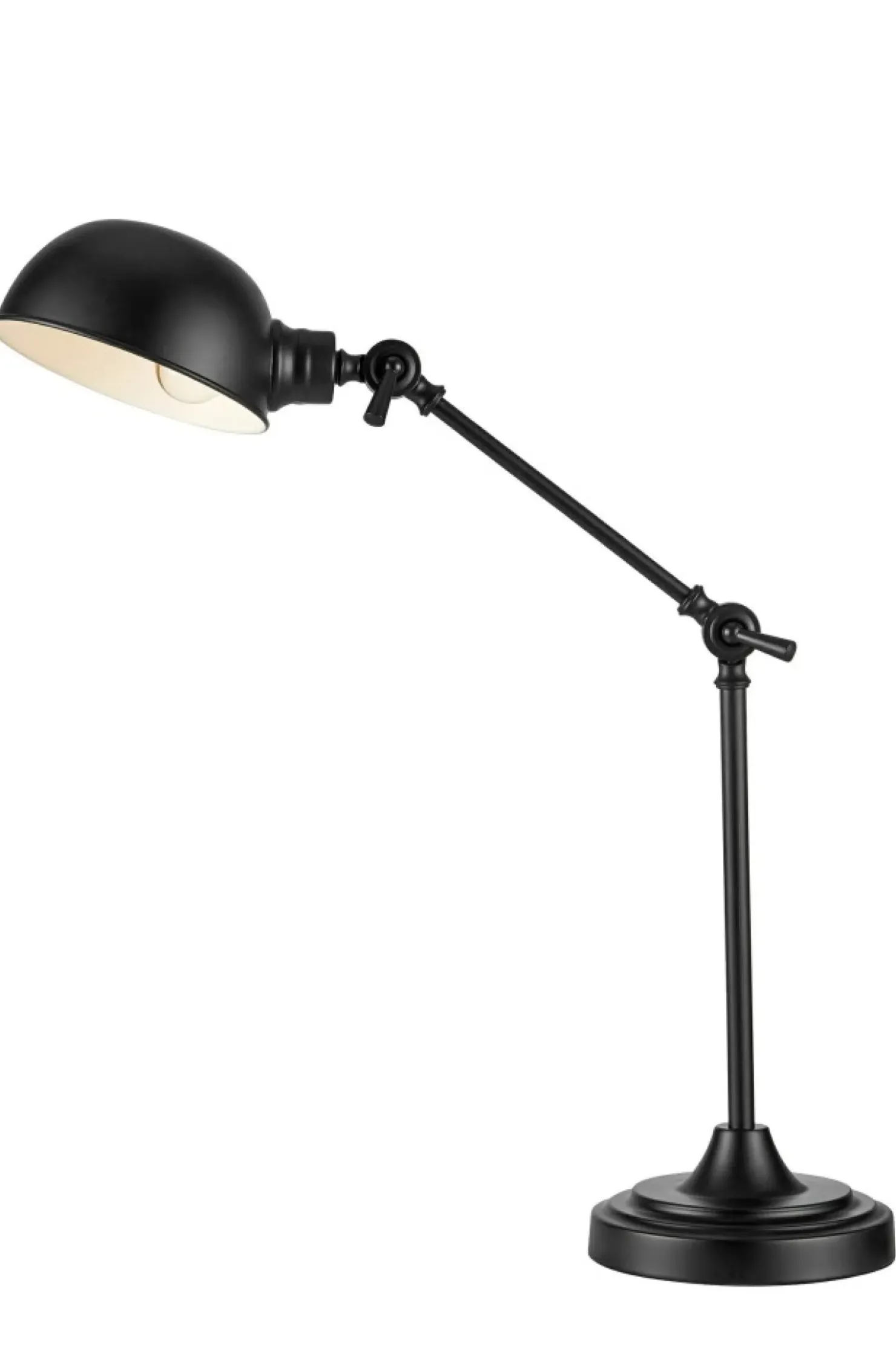 Designerska, czarna lampka do stylowego biura 108584 z serii PORTLAND*Sklep Kaja Best Sale