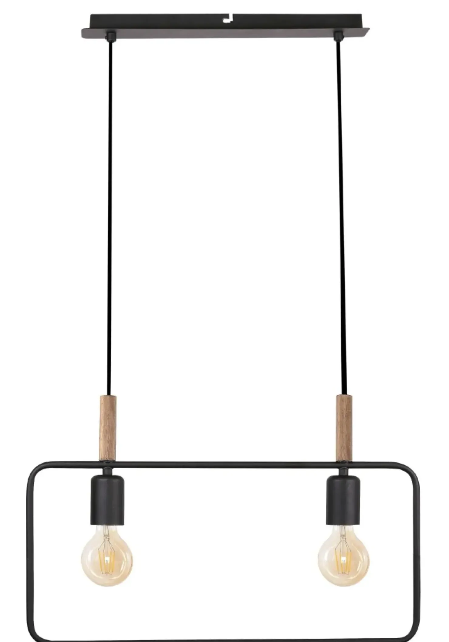 Shop Sklep Kaja Designerska, dekoracyjna lampa wisząca 32-73518 z serii FRAME | Kaja czarny