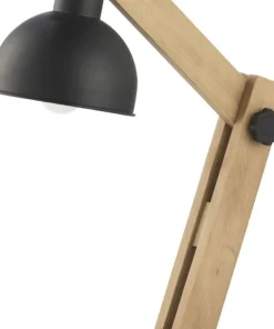 Designerska, drewniana lampa biurkowa TK 5021 OSLO | Kaja Oświetlenie*Sklep Kaja Cheap