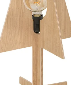 Designerska, drewniana, minimalistyczna lampka 4113603 z serii OAK*Sklep Kaja Store
