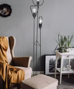 Designerska, industrialna lampa podłogowa K-3934 GEO | Kaja*Sklep Kaja Shop