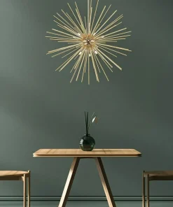 Discount Sklep Kaja Designerska lampa do sypialni P0491-09C-F7DY URCHIN | Kaja