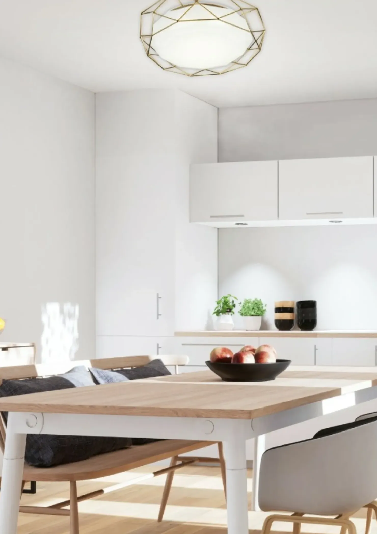 Designerska lampa LED ze m zdobieniem 98-66312 SVEN | Kaja*Sklep Kaja Best Sale