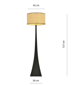 Designerska lampa podłogowa z abażurem 1157/LP1 ESTRELLA | Kaja*Sklep Kaja Store