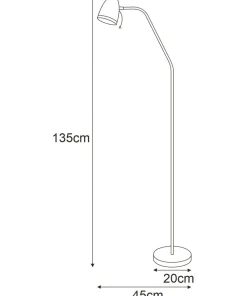 Designerska lampa podłogowa K-MT-201 ŻÓŁTY KAJTEK I | Kaja Oświetlenie*Sklep Kaja Best Sale