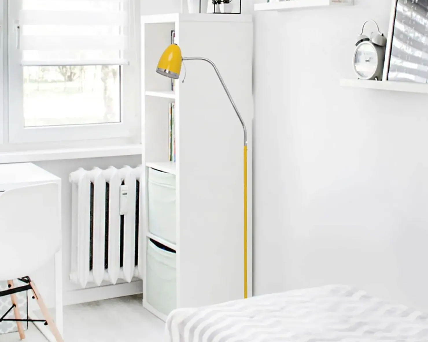 Designerska lampa podłogowa K-MT-201 ŻÓŁTY KAJTEK I | Kaja Oświetlenie*Sklep Kaja Best Sale