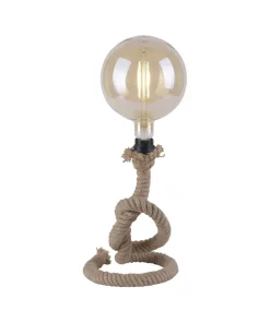 Designerska lampa stołowa, zawinięty sznur 15480-18 z serii ROPE*Sklep Kaja Cheap