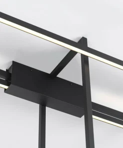 Online Sklep Kaja Designerska lampa sufitowa LED 4000K LP-980/3D4 BK z serii FRAME 3D