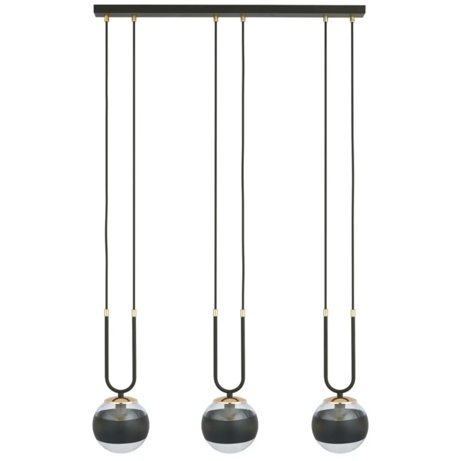 Outlet Sklep Kaja Designerska lampa wisząca do oświetlenia stołu 1113/3 GLAM | Kaja
