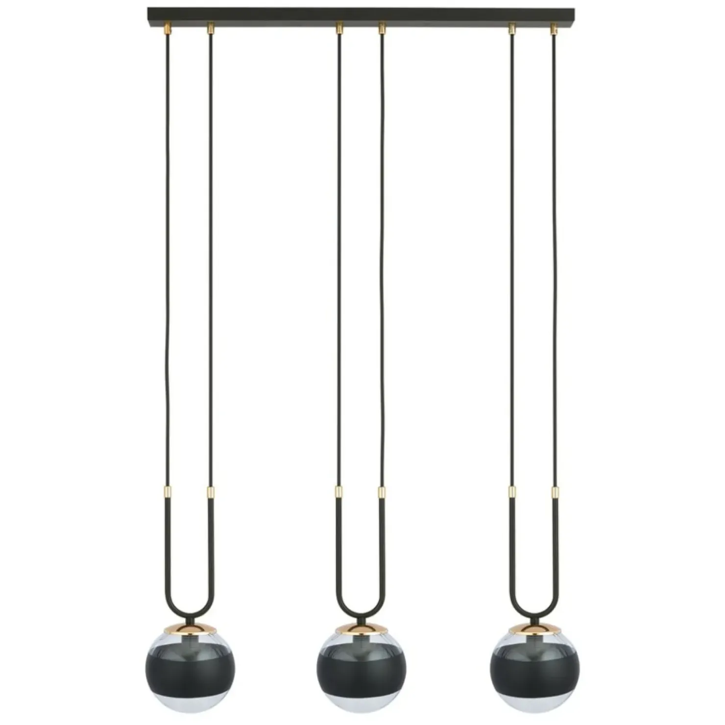 Outlet Sklep Kaja Designerska lampa wisząca do oświetlenia stołu 1113/3 GLAM | Kaja