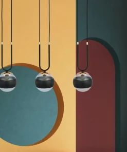 Outlet Sklep Kaja Designerska lampa wisząca do oświetlenia stołu 1113/3 GLAM | Kaja