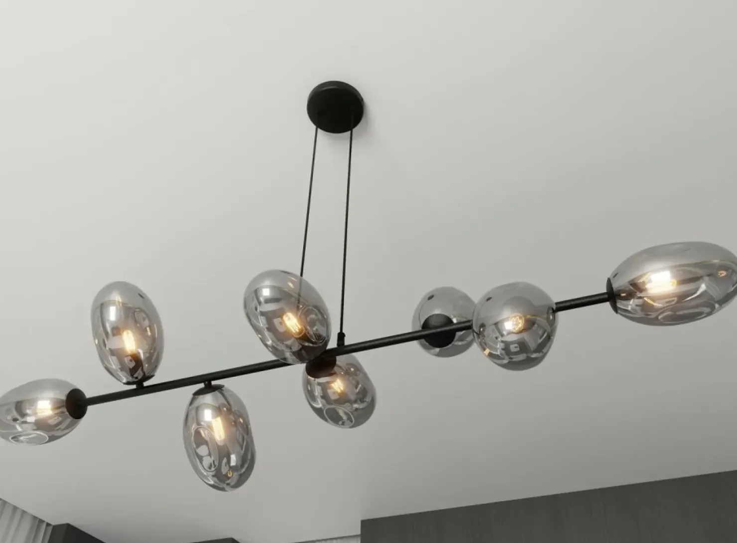 Sale Sklep Kaja Designerska lampa wisząca nad stół w jadalni 1263/8 z serii PANDORA
