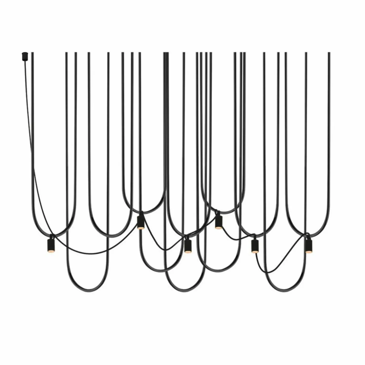 Best Sale Sklep Kaja Designerska lampa wisząca, asymetryczne zwisy ANT 9785 UDIN | Kaja