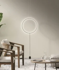 Sale Sklep Kaja Designerska lampa wisząca i podłogowa w jednym AZ5264 CODUTTI | Kaja czarnypiaskowany
