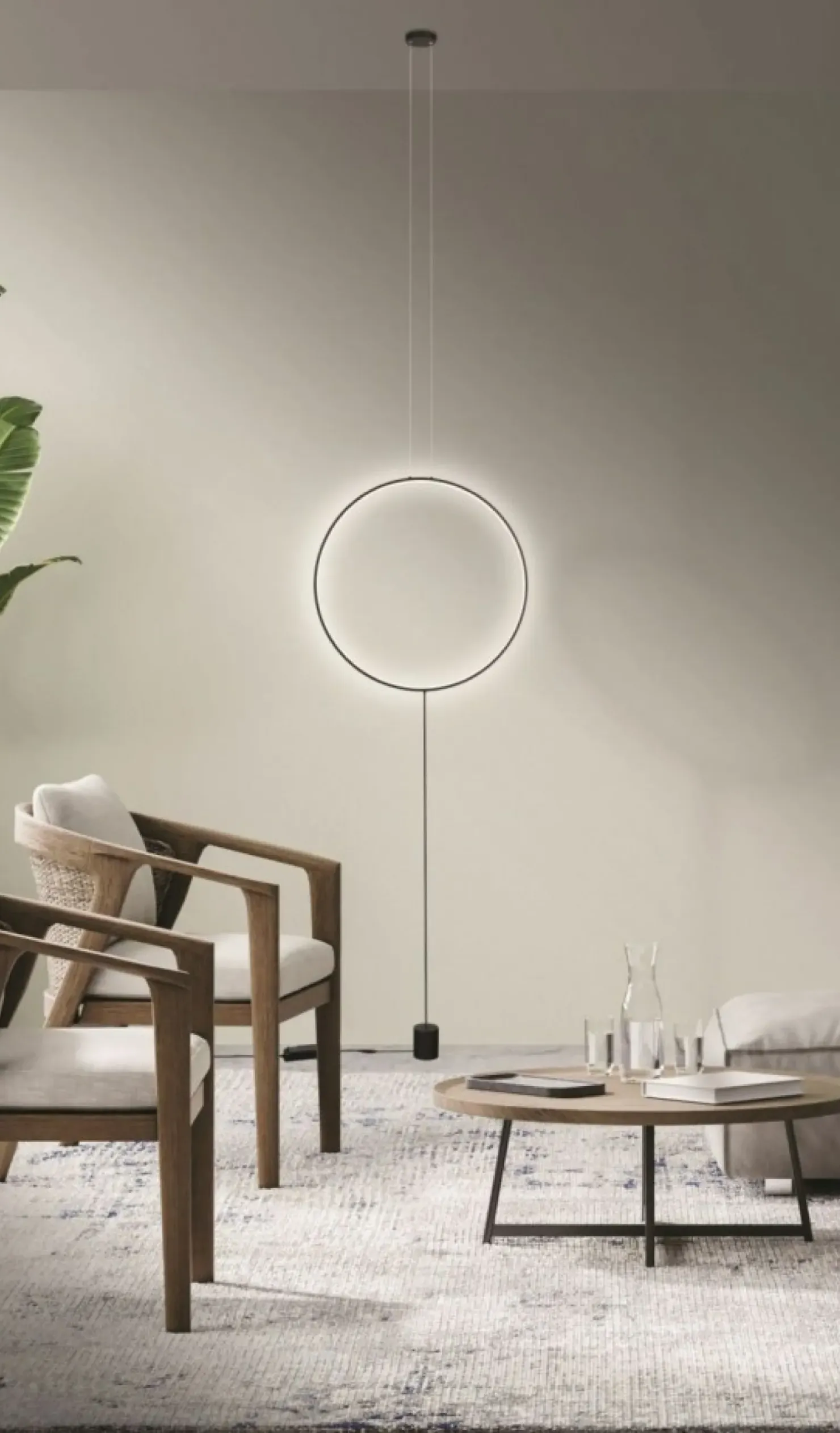 Sale Sklep Kaja Designerska lampa wisząca i podłogowa w jednym AZ5264 CODUTTI | Kaja czarnypiaskowany