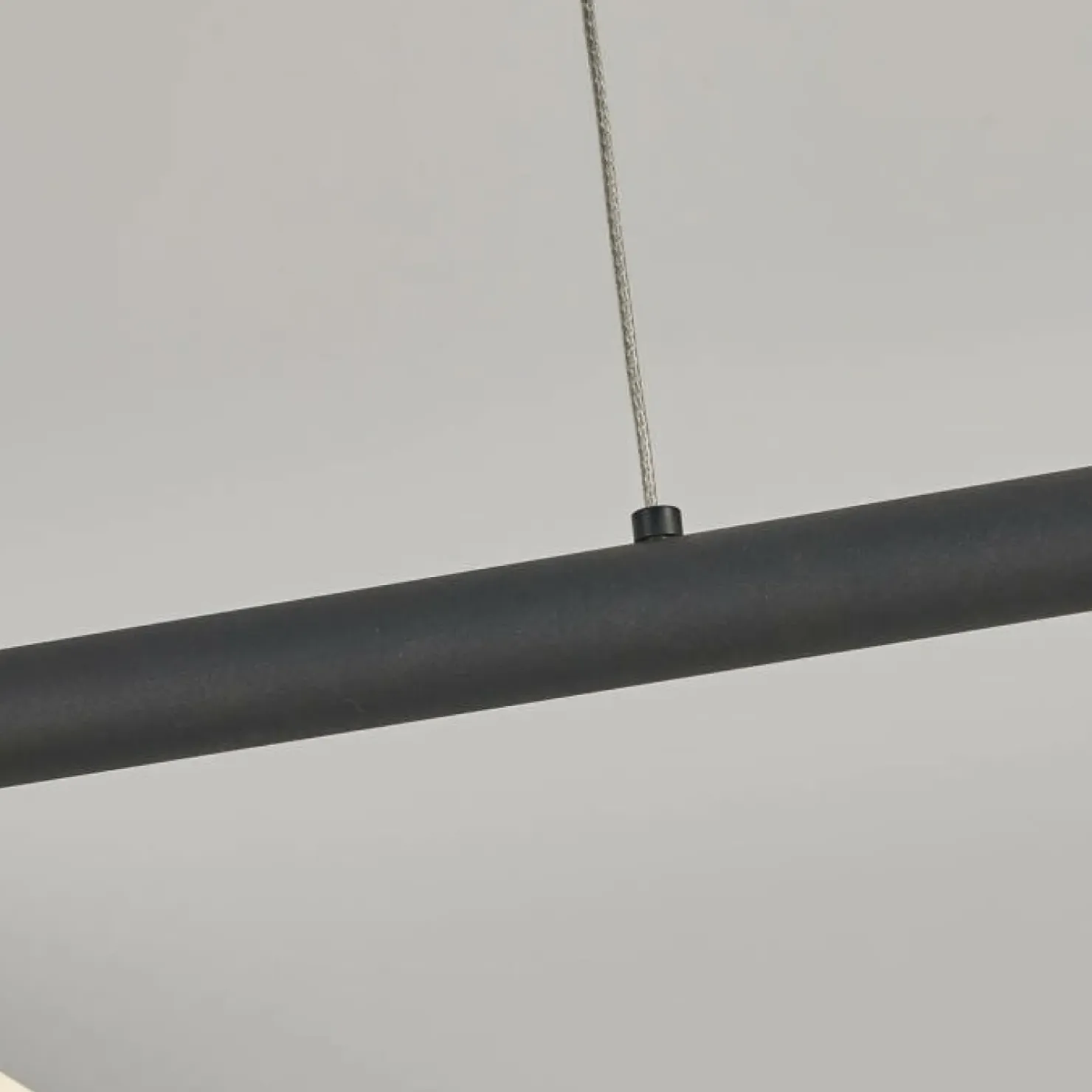 New Sklep Kaja Designerska lampa wisząca nad stół LP-2345/1P S BK MELECA | Kaja