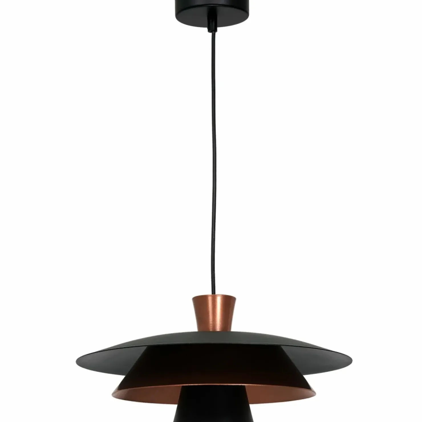 Cheap Sklep Kaja Designerska lampa wisząca w kolorze miedzi LX 3136 z serii PLATO