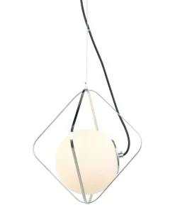 Flash Sale Sklep Kaja Designerska lampa wisząca PEN-5696-1-BKCR CANTO | Kaja Oświetlenie