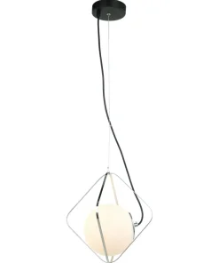 Flash Sale Sklep Kaja Designerska lampa wisząca PEN-5696-1-BKCR CANTO | Kaja Oświetlenie