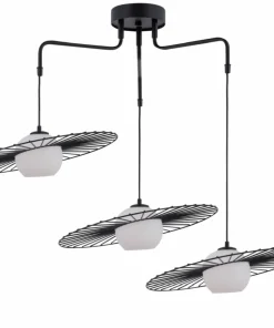Store Sklep Kaja Designerska lampa wisząca z drucianymi kloszami SIG 32181 z serii SOL